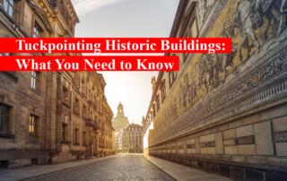 tuckpointing of historic buildings